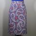 J. Crew Skirts | J Crew No. 2 Pencil Skirt | Color: Blue/Pink | Size: 4