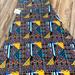 Lularoe Skirts | 3xl Lularoe Geometric Print Stretchy Maxi Skirt | Color: Blue/Orange | Size: Xxxl