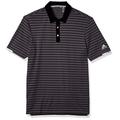 adidas Men's Heat.rdy Novelty Polo Shirt, Grey Five/Black, X-Large