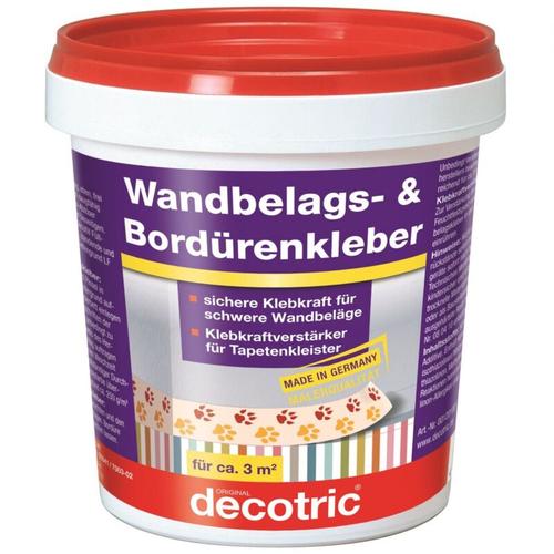 Decotric – Wandbelags- und Bordürenkleber 750 g Kleister