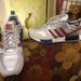 Adidas Shoes | Adidas Rising Star X R1 Silver/Red/White Mens 11 | Color: Red/Silver | Size: 11