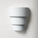 AllModern Logan Flush Mounted Sconce Ceramic in Gray | 14.25 H x 12.75 W x 6.25 D in | Wayfair EFE233B23DD24AEFA3703058BFF16D51