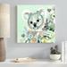 Mistana™ Baby & Kids Cute Koala - Wrapped Canvas Painting Canvas, Wood in Blue/Gray/Green | 20 H x 20 W x 1.25 D in | Wayfair