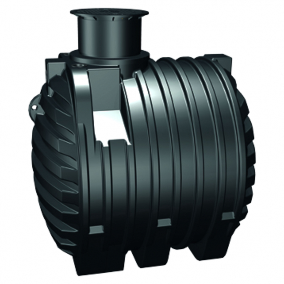 ACO Rain4me Komplettset Haus und Garten Compact Zisterne für Regenwassernutzung, 6500 L Image