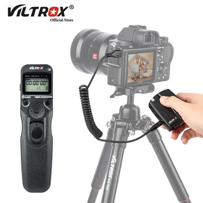 Viltrox JY-710 LCD Sans Fil Déclencheur Minuterie Télécommande pour IL EOS Caméra exécuter D 7DII