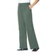 Plus Size Women's Pull-On Knit Cargo Pant by Woman Within in Pine (Size 12)