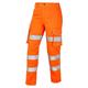 LEO Pennymoor Class 2 Women's Hi Vis Cargo Trousers (ISO 20471) (Size 26 Short, Orange)
