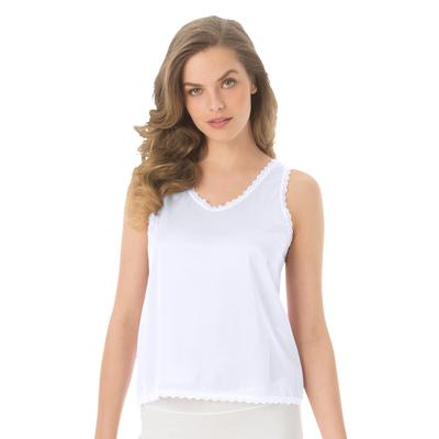 Plus Size Women's Lace-Trim Camisole by Comfort Ch...