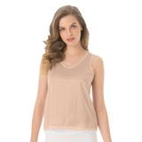 Plus Size Women's Lace-Trim Camisole by Comfort Choice in Nude (Size 22/24)