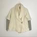 Anthropologie Jackets & Coats | Anthropologie Dolan Overland Sweater Coat | Color: Cream/Gray | Size: M