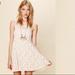 Free People Dresses | Free People Lace Dress. Underlined, Ivory, & Stretchy: Nylon/Cotton Made Nwt | Color: Cream/White | Size: Xs