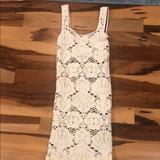 Free People Dresses | Free People Bodycon Ivory Dress | Color: Black/White | Size: Xs