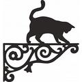 Steel Images Bengal Cat Ornamental Hanging Bracket