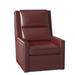 Bradington-Young Norman Power Recliner Fade Resistant/Genuine Leather | 41 H x 30 W x 39.5 D in | Wayfair 7101-910400-68-Gun Metal 9-BB