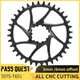 PASS Calls-Pédalier à décalage étroit pour VTT roue de vélo SRAM Gx xx1 Eagle GXP rond 32T-38T