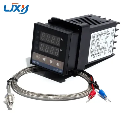LJXH – Thermostat numérique PID Kit de contrôle de température avec filetage M6 Type K