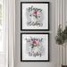 The Holiday Aisle® Snowman Happy Holidays - 2 Piece Textual Art Print Set Paper, Solid Wood in Black/Gray/Green | 34.5 H x 69 W x 1.5 D in | Wayfair