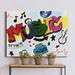 Harriet Bee Music Graffiti - Wrapped Canvas Print Canvas, Solid Wood in White | 36 H x 24 W x 1 D in | Wayfair 924951C8D7EE479B96698978CBA84AD1