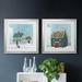 The Holiday Aisle® Home for Christmas - 2 Piece Graphic Art Print Set Paper, Solid Wood in Black | 22.5 H x 45 W x 1.5 D in | Wayfair