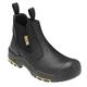 JCB - Safety Boots - Chelsea Boots for Men - Workwear Boots, Dealer Boots - Black - Size UK 9