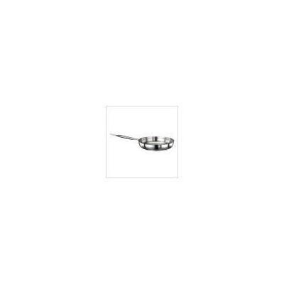 Paderno World Cuisine 11014-40 15-3/4 x 2-3/8 in. Frying Pan - Stainless Steel