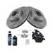 2009-2010 BMW 535i xDrive Front Brake Pad and Rotor Kit - TRQ