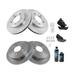 1997-2003 Ford F150 Front and Rear Brake Pad and Rotor Kit - TRQ BKA16343