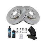 2011-2015 Chevrolet Cruze Front Brake Pad and Rotor Kit - TRQ BKA16640