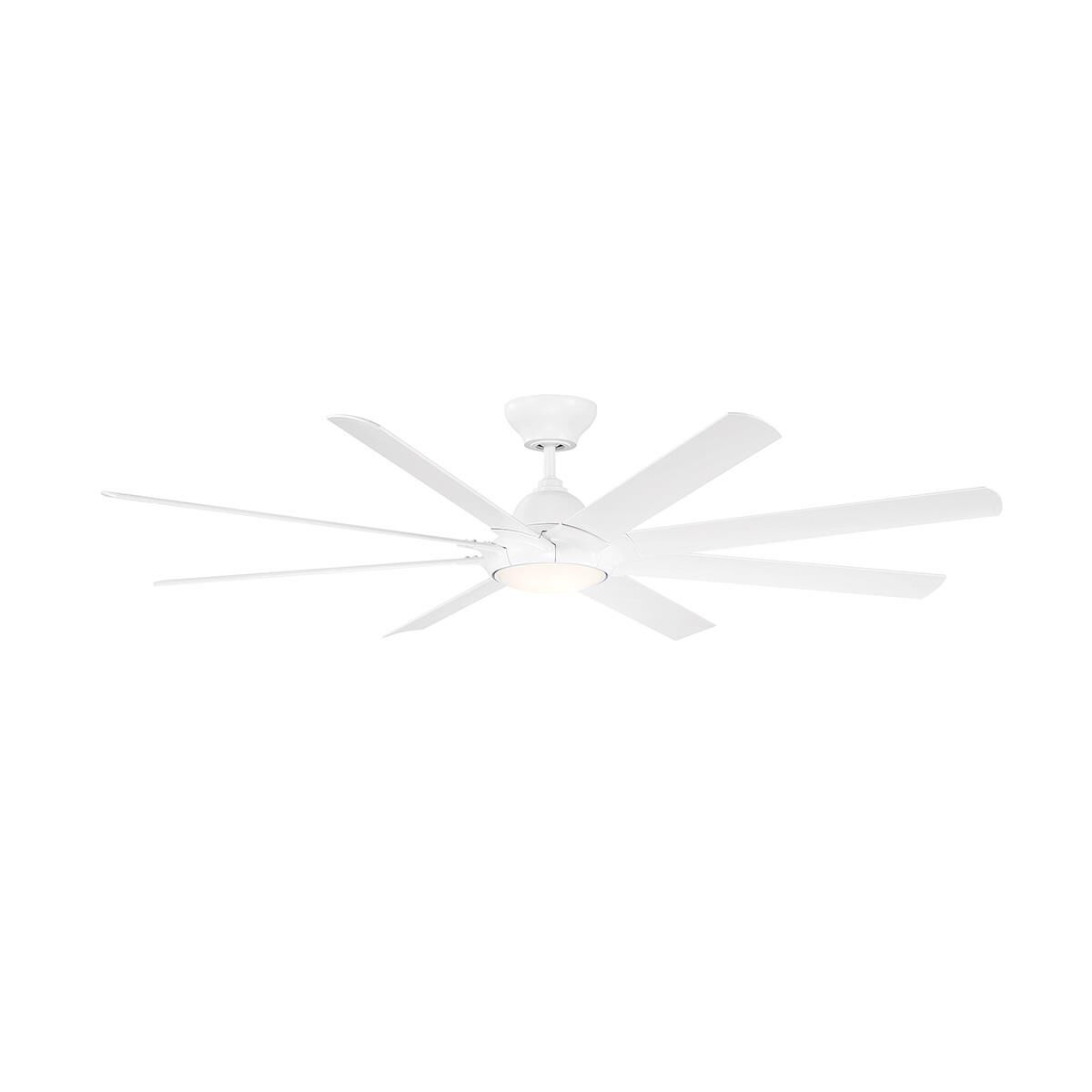 Modern Forms Hydra Outdoor Rated 80 Inch Ceiling Fan with Light Kit - FR-W1805-80L-27-MW