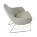 sohoConcept Gazel Lounge Chair Wire Base Metal | 33 H x 26 W x 28.5 D in | Wayfair GAZ-WIL-BLK-001