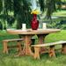 Ebern Designs Karri Oval 36.25" Outdoor Table Plastic in Gray/Brown | 36.25 H x 72.5 W x 48 D in | Wayfair 3FCB17DA2F6D4CA1B30A31779280ABDE