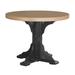Ebern Designs Tillo Round 42" Outdoor Table Plastic in Black | 30.25 H x 48.25 W x 48.25 D in | Wayfair F3DB701328374D269C560E060A3A9675