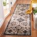 Black/Brown 31 x 0.59 in Area Rug - Steelside™ Jaclyn Southwestern Brown/Black Area Rug Polypropylene | 31 W x 0.59 D in | Wayfair