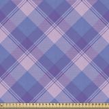 East Urban Home Violet Fabric By The Yard, Checkered Like Stripes Tartan Plaid Horizontal Vertical Bands Composition | 58 W in | Wayfair