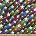 East Urban Home Ambesonne Colorful Fabric By The Yard, Colorful Stars Pattern Celebration Theme Disco & Nightclubs Jolly Fun | 36 W in | Wayfair