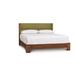 Copeland Furniture Sloane Platform Bed Wood and /Upholstered/Polyester in Green | Wayfair 1-SLO-21-04-89145
