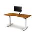Copeland Furniture Invigo Height Adjustable Desk w/ Built in Outlets Wood/Metal in White | 72 W in | Wayfair 3072-RRC-EE-23-W-G-M-P-N-N-N