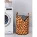 East Urban Home Ambesonne Earth Tones Laundry Bag, Giraffe Skin Background Safari Animal Savannah Inspired Design | 19 H x 13 W in | Wayfair