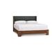Copeland Furniture Sloane Platform Bed Wood and /Upholstered/Polyester in Gray | Wayfair 1-SLO-21-04-Graphite