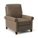 Birch Lane™ Wade 33.5" Wide Genuine Leather Standard Recliner Fade Resistant in Brown | 41 H x 33.5 W x 39 D in | Wayfair