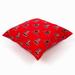 College Covers Kentucky Wildcats Outdoor Square Pillow Cover & Insert, Texas Tech Red Raiders Polyester/Polyfill blend | Wayfair TTUODP