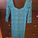 Free People Dresses | Intimately Free People 3/4 Medallion Bodycon Dress | Color: Blue | Size: M