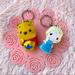 Disney Accessories | Disney Kawaii Chibi Keychain Elsa & Winnie Pooh | Color: Blue/Yellow | Size: Os