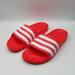 Adidas Shoes | New Youth 6 | Women 7 Adidas Adilette Aqua Slides | Color: Red/White | Size: 6bb