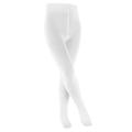 FALKE Unisex Kinder Strumpfhose Family K TI nachhaltige biologische Baumwolle dick einfarbig 1 Stück, Weiß (White 2000) neu - umweltfreundlich, 152-164