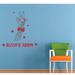 Design W/ Vinyl Hipster Giraffe Animal Cartoon Customized Wall Decal - Custom Personalized Name | 20 H x 18 W in | Wayfair zoe 695b