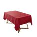 House of Hampton® Cedarville Solid Color Tablecloth Polyester in Red | 102" L x 60" W | Wayfair 71BEB10EE16242DDA02A3E0FE93F4FAB
