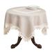 Ophelia & Co. Ozment Tablecloth Polyester in Brown | 65 D in | Wayfair LRKM2462 39874537