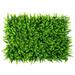 Costway 12 Pieces 16 x 24 Inch Artificial Eucalyptus Hedge Plant Privacy Fence Panels