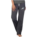 Women's Concepts Sport Charcoal Philadelphia Eagles Quest Knit Lightweight Lounge Pants